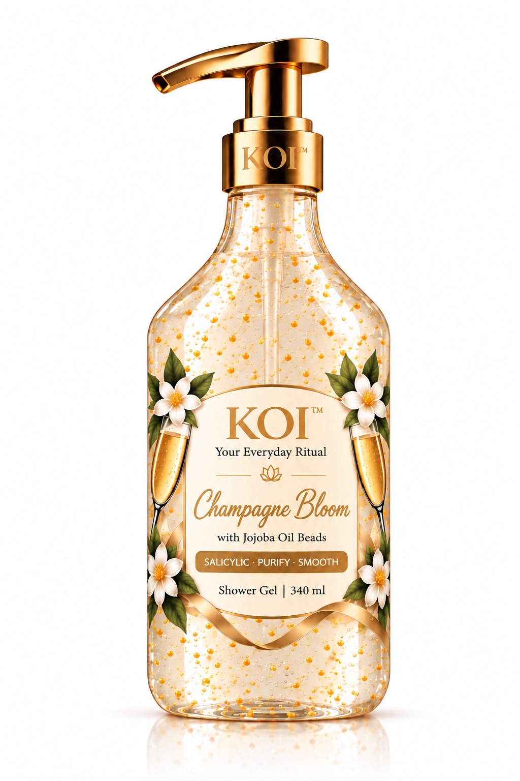 Champagne Bloom shower gel